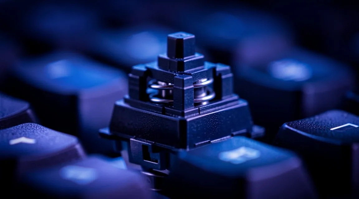 Teclado mecánico de alta precisión