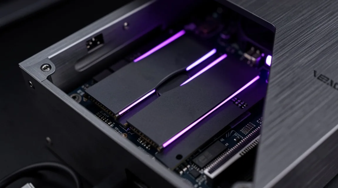 Módulos de memoria RAM instalados en placa base