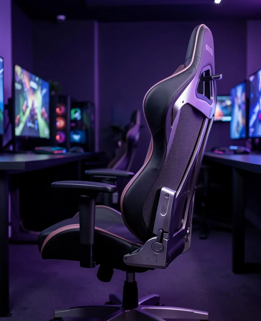 Silla ergonómica de gama premium en sala VIP
